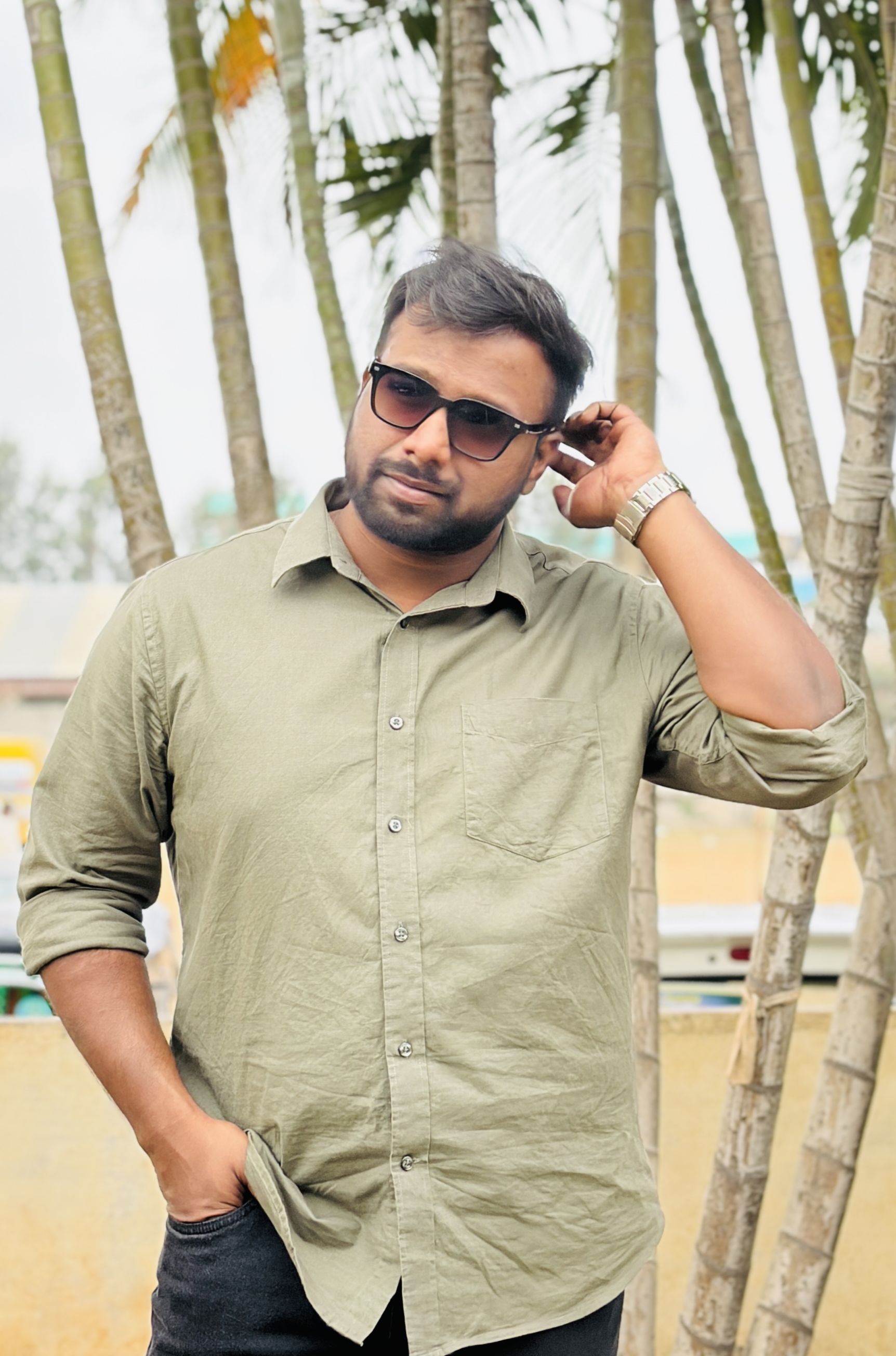 Portrait of Charan Kumar